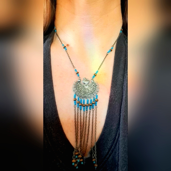 Unknown Jewelry - Vintage Bohemian Style Necklace